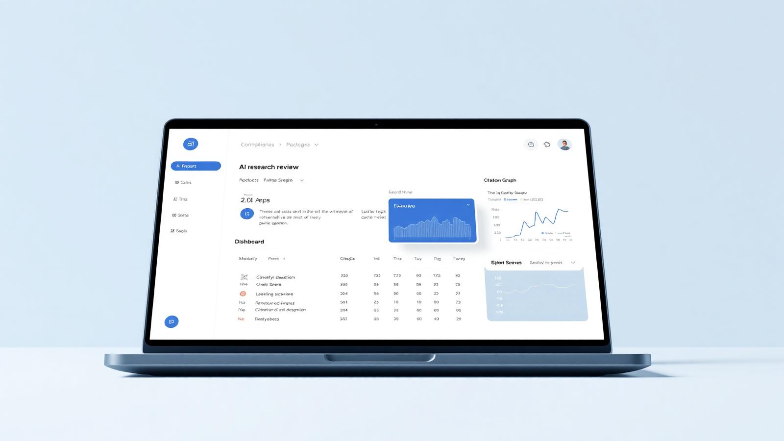 Disha AI research tool dashboard preview